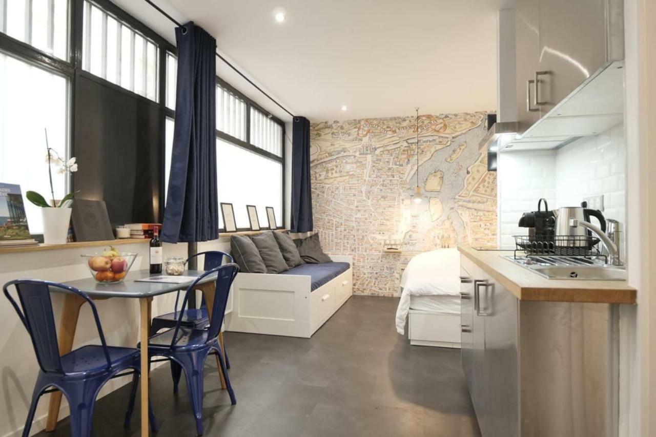 Amazing Comfy Studio - Canal Saint Martin Parigi Esterno foto
